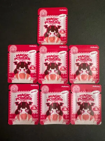[ 새상품 ] 멜로조이 mellojoy 매직 파우더 가루 7개 세트