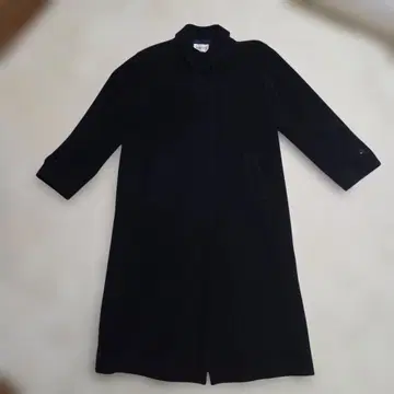 INGEBORG 네이비 롱 코트