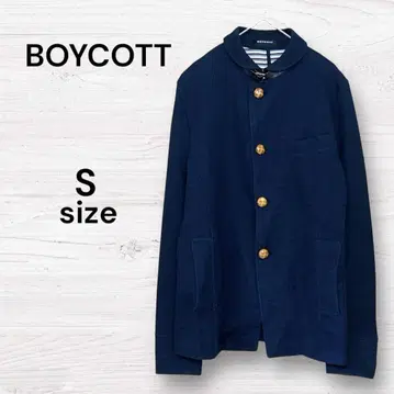 BOYCOTT 보이콧 네이비 테일러드 자켓 S 남성용 자켓