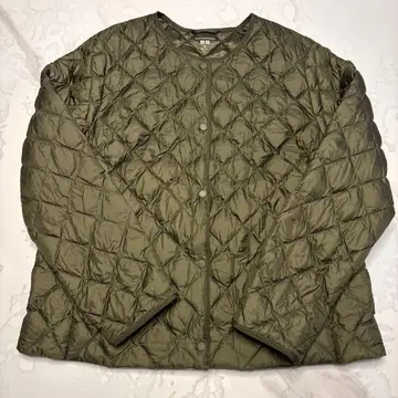 유니클로 퍼프 테크 퀼팅 자켓 웜 패디드 XL 1224