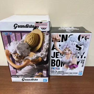 몽키 D 루피 & 주얼리 보니 원피스 피규어 2개 세트