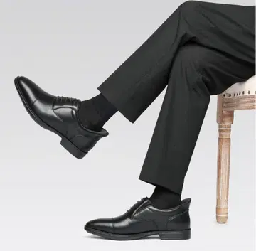 미사용 새상품 폭스센스 비즈니스 슈즈 가죽 신발 블랙 27.5cm 3E