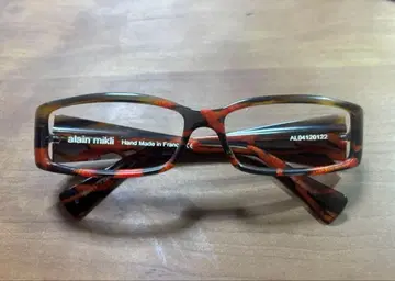 alain mikli 안경 브라운/오렌지