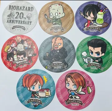 캡콤 카페 바이오하자드 코스터 세미 컴플리트 세트 새상품