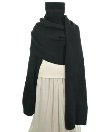 Dries Van Noten 24aw 울 알파카 스톨 머플러