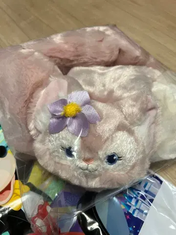 [ 미사용 새상품 ] 디즈니씨 리나벨 머플러