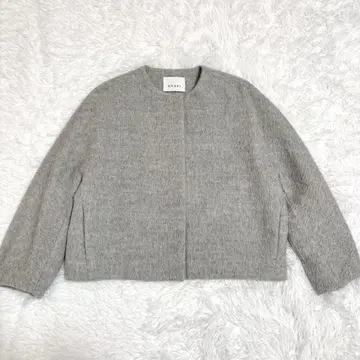 ANAYI 알파카 해린본 숏코트 그레이 36