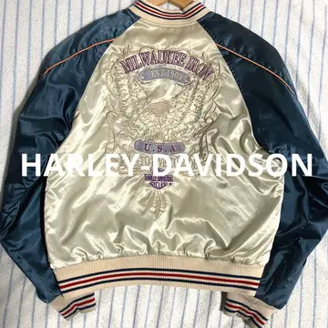 [분위기 발군] 1990's HARLEY-DAVIDSON 자수 스카잔