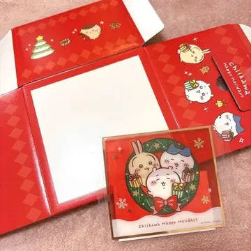 치이카와 크리스마스 케이크 2026 빈 박스 오리지널 클리어 색지 세트