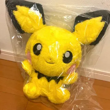 미사용 새상품 포켓몬 메챠모후굿토 호코리이야사레 봉제 인형 피츄