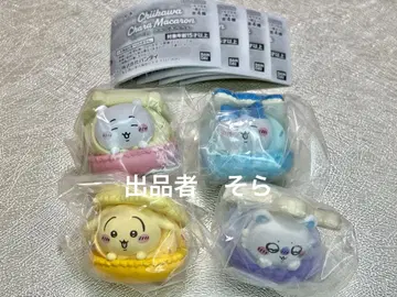 치이카와(먼작귀) 캐릭터 마카롱 4종 컴플리트 세트