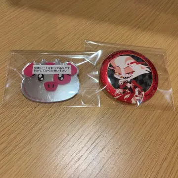 해즈빈 호텔에 어서 오세요 애니메이트 카페 엔젤 더스트 캔 배지