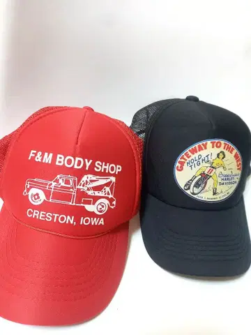 아메카지 바이커 트래커 캡, 빨리 구매하는 사람이 임자입니다!