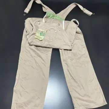 FieldCore 그린 데님 살로펫 오버롤 L 사이즈