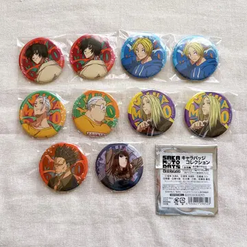 SAKAMOTO DAYS 캐릭터 배지 컬렉션 묶음 판매