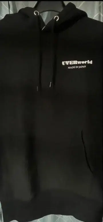 UVBRworld 블랙 후드티 &팬츠 세트