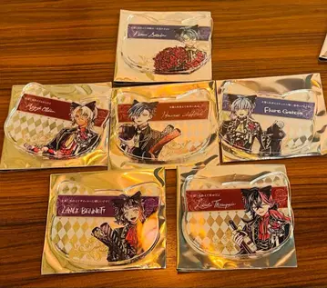 악마 집사와 검은 고양이 아크릴 코스터 세트