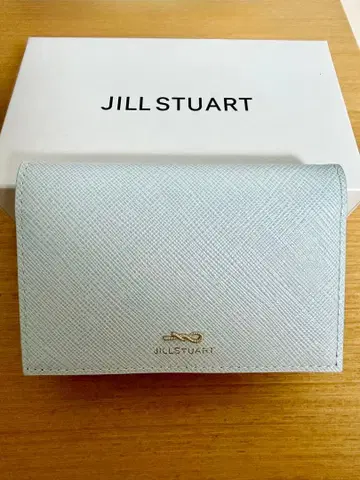 JILL STUART 라이트 블루 명함지갑