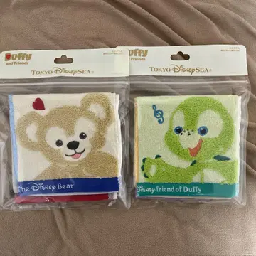 디즈니씨 미니 타월 2개 세트