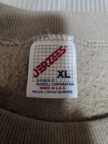 90sUSA제 저지 무지 맨투맨 트레이닝복 레어 컬러 XL