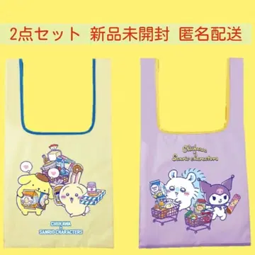 치이카와 산리오 캐릭터즈 에코백 2개 세트