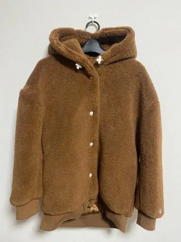 아놀드 파머 아우터 브라운 후드 부착