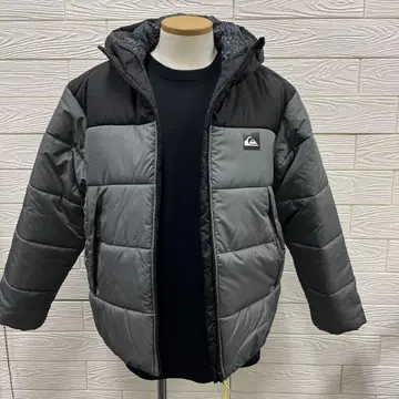 [ 새상품 ] QUIKSILVER 퀵 후드 부착 다운 자켓 남성용