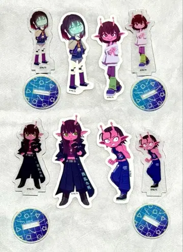 밀키 서브웨이 [ 질주하는 기차로 왔다 ] 아크릴 스탠드 스티커