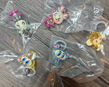 나루미야 캐릭터즈 메지루시 키링 5개 세트