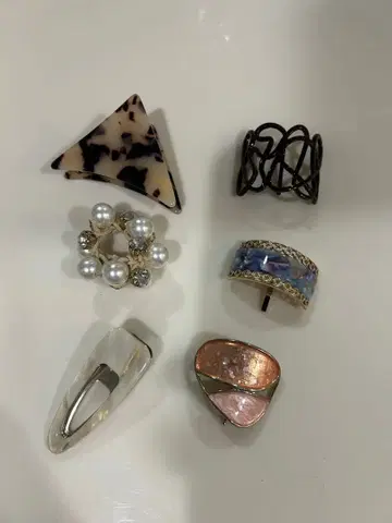 헤어 액세서리 세트 6점