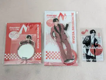 미야타테 료타 아크릴 스탠드 스티커 거울 세트