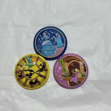 디즈니 자수 캔뱃지 2