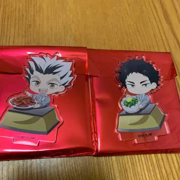 하이큐 스마일 베이스 카페 아크릴 스탠드 아카아시 보쿠토