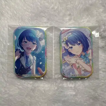 프로세카 키리타니 하루카 스퀘어 캔뱃지 드리플레