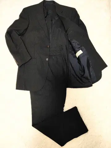 [새상품급] 수트/셋업/섀도우 스트라이프 6M/L 사이즈