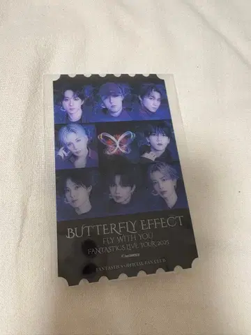 FANTASTICS 판타스틱스 클리어 픽처 티켓