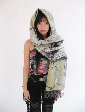 스카프 머플러 한국 MIAE musinsa y2k grunge