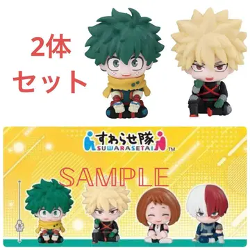 히로아카 스와라세타이 미도리야 이즈쿠 & 바쿠고 카츠키 2체 세트
