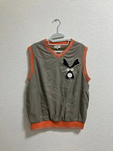 M U SPORTS 슬리브리스 베스트 그레이