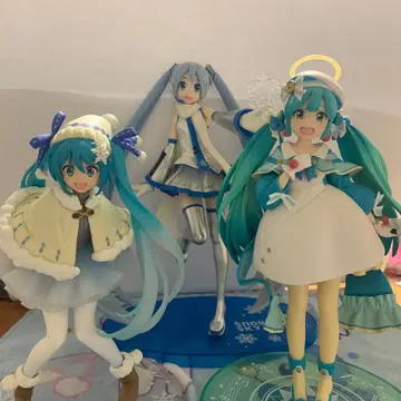 하츠네 미쿠 유키 미쿠 피규어 세트 판매