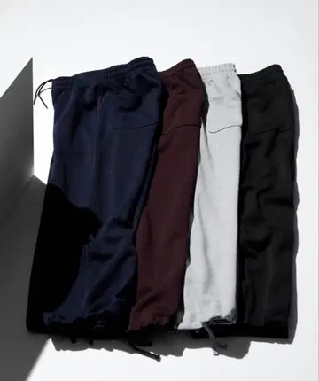 즉시 구매 OK UNIQLO:C 유니클로 맨투맨 와이드 팬츠 S 블랙