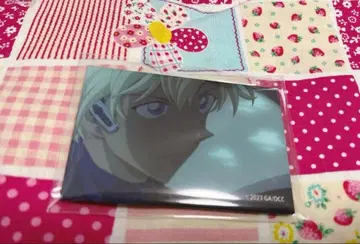 명탐정 코난 스퀘어 캔뱃지 흑철의 어영 안기준(후루야 레이) 버본 원화