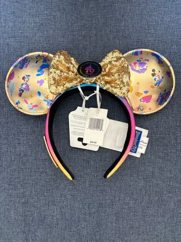 애너하임 디즈니랜드 70주년 머리띠