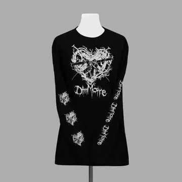 DimMoire 디무모아르 Sickness 롱T Black