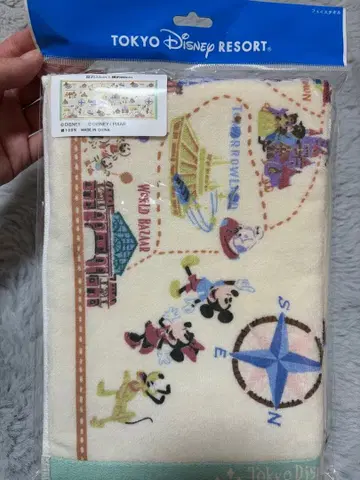 도쿄 디즈니 리조트 타월 약 34cm x 80cm