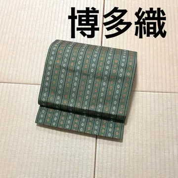 하카타 직조 노다케 이로 나고야 오비(약 24cm)