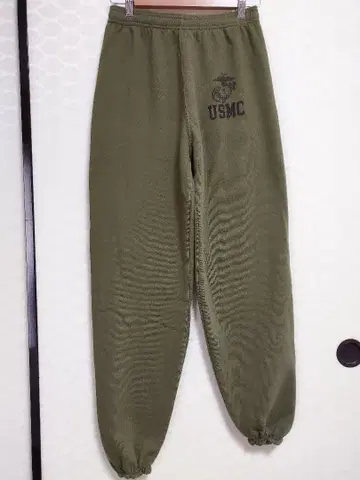 (5020)USMC 트레이닝 스웨트 팬츠 M 유즈드 새상품급 하자품
