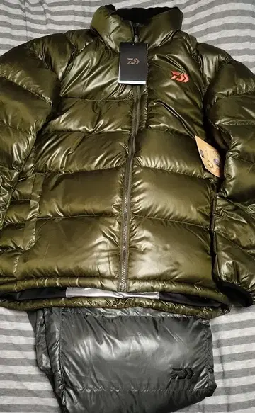 다이와 다운 자켓 XL 올리브