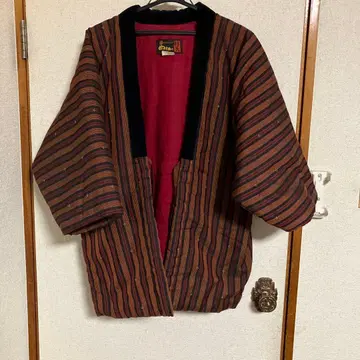 쿠루메 핸드메이드 면 누빔 반텐 남녀 공용