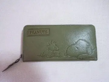 [ 새상품 ] SNOOPY 소가죽 장지갑 SNPY-73053 블루(그린)